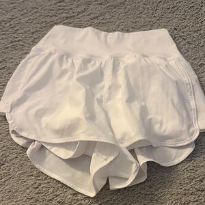 Gilly Hicks White Athletic Shorts